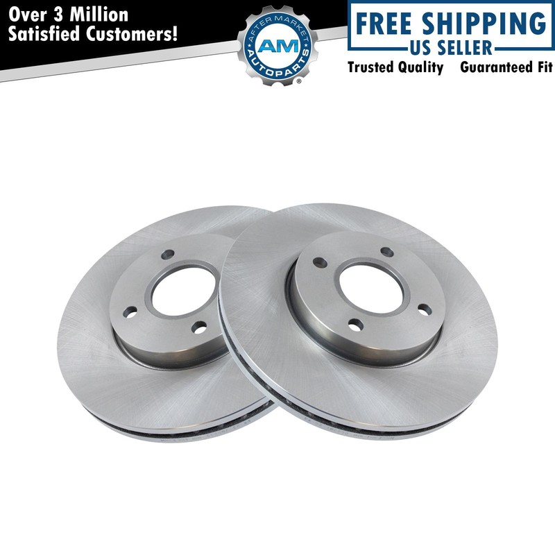 Front Brake Rotors Set For 2005-2007 Ford Focus
