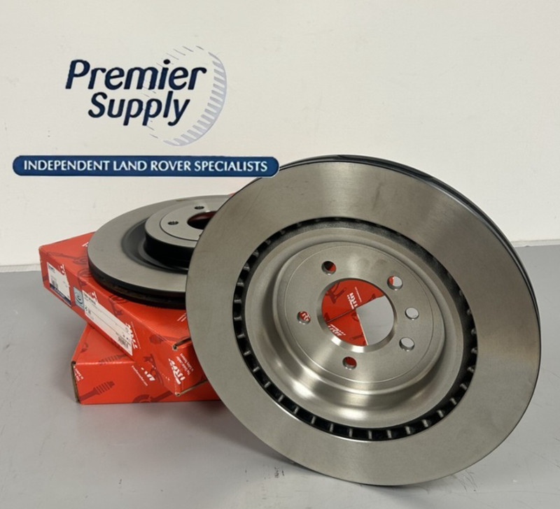 2 x RANGE ROVER L405 RANGE ROVER SPORT L494 REAR BRAKE DISCS LR033303 gallery