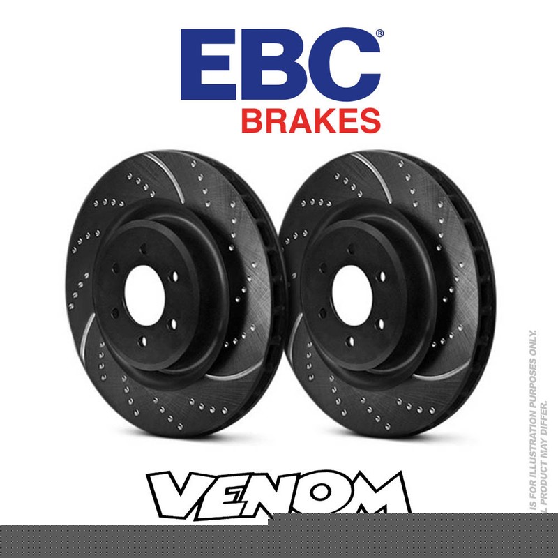 EBC GD Front Brake Discs 312mm for BMW 125 1 Series 2.0 Turbo (F20) 2011- GD1663