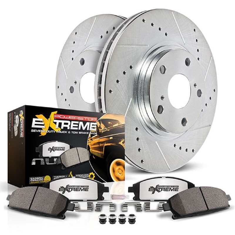 Powerstop K2203-36 Z36 Truck & Tow Premium Stainless Steel for 03-08 Ram 2500