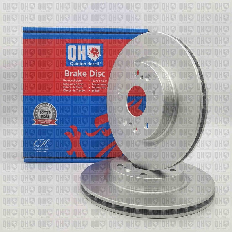 2x Brake Discs Pair Vented fits SUZUKI SX4 1.6 Front 2013 on M16A 280mm Set QH gallery