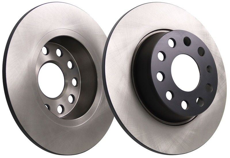2x Brake Discs Pair Solid Rear 272mm NBD5377 NAPA Set 5Q0615601D 1K0615601AA New gallery