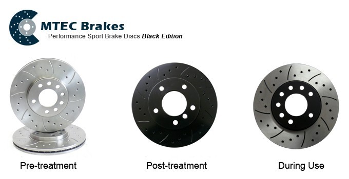 MTEC Front Brake Discs 288mm for Volkswagen Golf Mk3 GTI 2.0 1996-1998 MTEC618 gallery