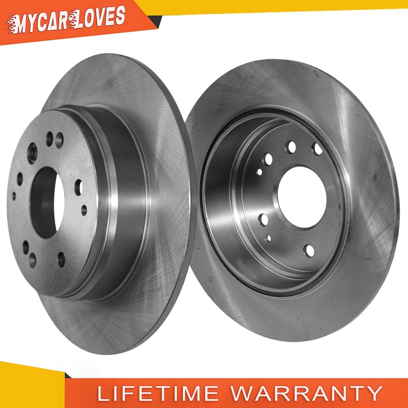 2x 11.1″ Rear Disc Brake Rotors for Acura TL 2004-2008 Honda Element 2003-2011