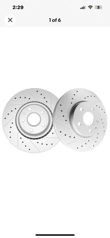 12.64″ Front Drilled Rotors for Buick Regal LaCrosse Chevy Malibu Equinox Camaro