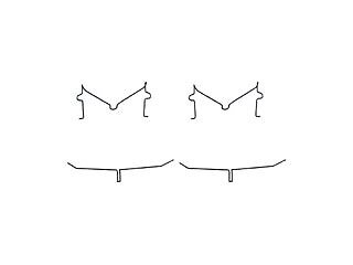 Dorman Disc Brake Hardware Kit for Sequoia, Tundra, Land Cruiser HW13271 gallery