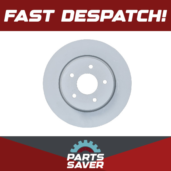 2x Brake Discs Pair Vented fits NISSAN X-TRAIL T32 1.3 Rear 2019 on HR13DDT Set