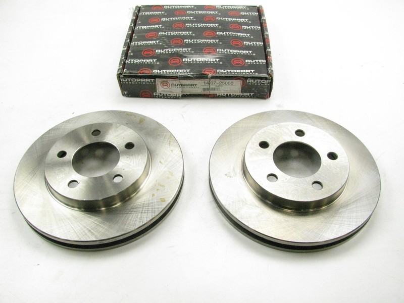 (2) Autopart International 1407-25060 Disc Brake Rotor – Front