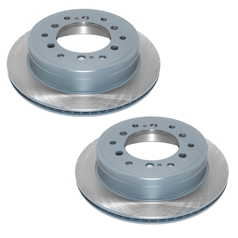 DuraGo Set of 2 Rear 312mm Vented Disc Brake Rotors for GX460 4Runner FJ Cruiser