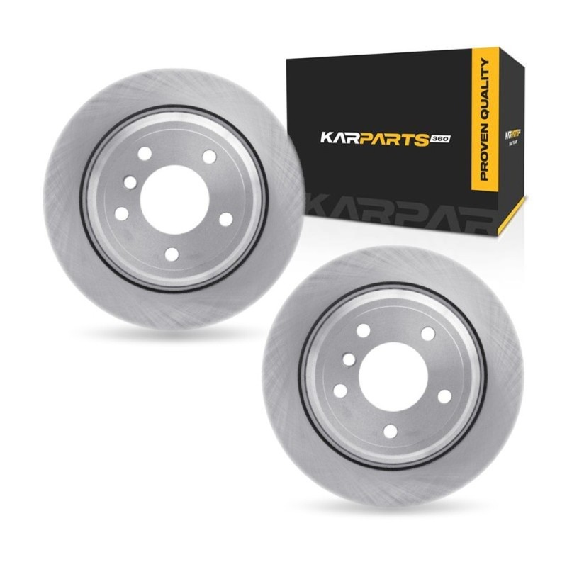 For BMW 540i 1997-2003 Brake Rotors Rear