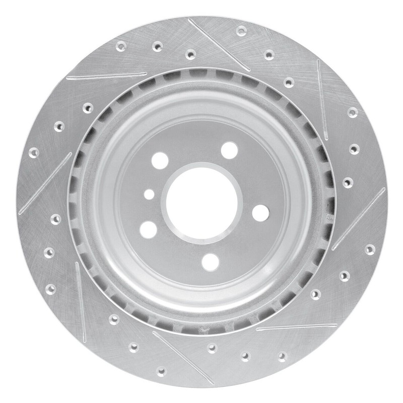 For Mercedes-Benz GLE400 16-19 Brake Rotor eLINE Drilled & Slotted 1-Piece Rear gallery