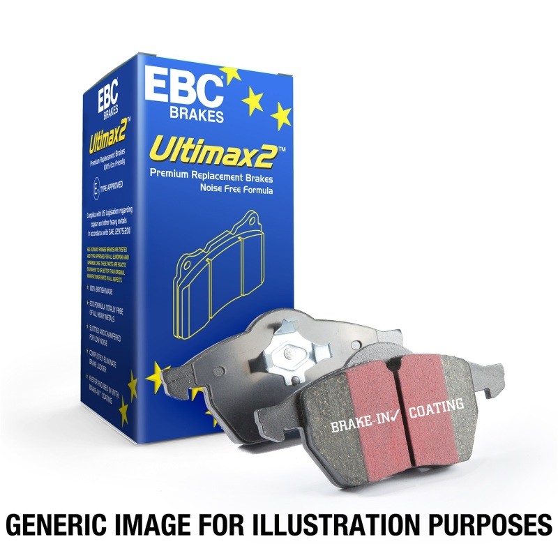 EBC Ultimax2 Front Brake Pads for BMW X1 28i – Fits 2007-2013 Models gallery