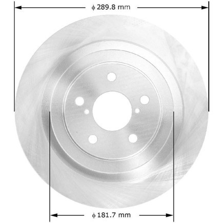 Bendix PRT5744 Brake Rotor