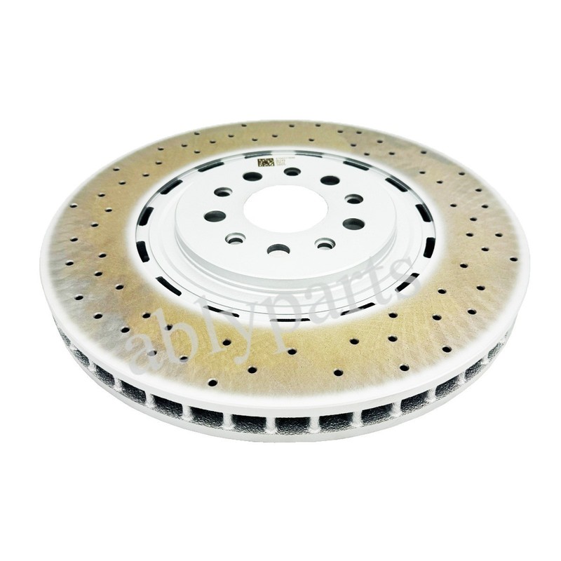 2X Front Brake Disc Dimpled Rotors 670037769 For 2017-2022 Maserati Levante S gallery