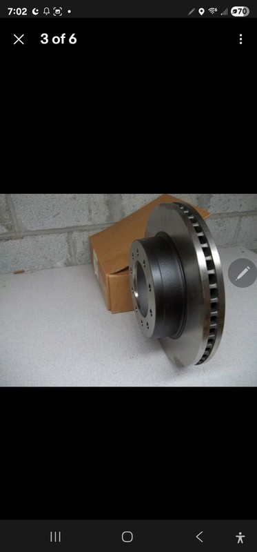Genuine Ford 2005-2007 F250 F350 Super Duty 2Wd Brake Rotor Assembly 5C3Z1125CA gallery