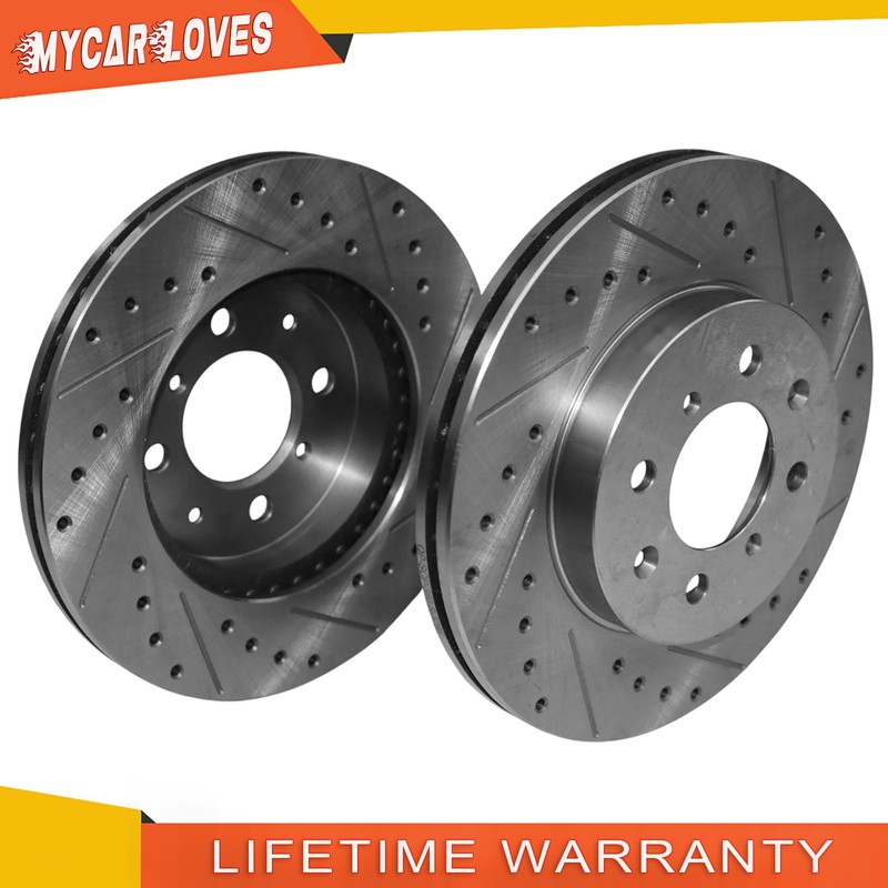 10.31″ Front Drilled Brake Rotors for Honda City Civic Insight Acura Integra EL