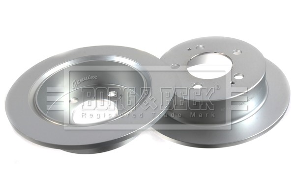 2x Brake Discs Pair Solid fits SSANGYONG KYRON 2.0D Rear 05 to 14 D20DT 299mm gallery