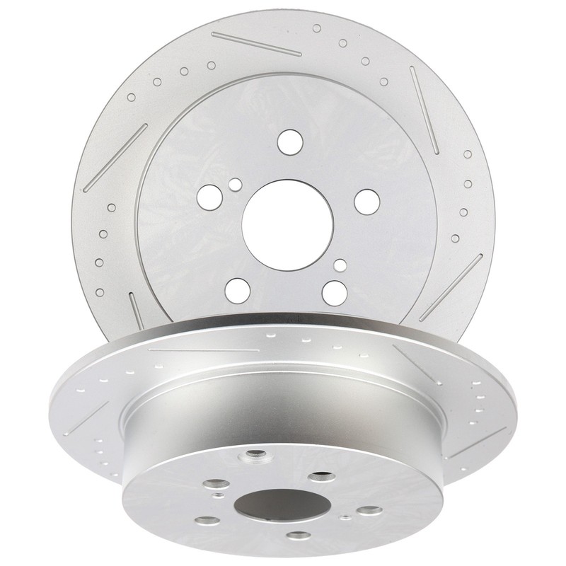 Rear Disc Brake Rotors + Ceramic Pad For 2005 2006 2007 2008 2009 2010 Scion TC gallery
