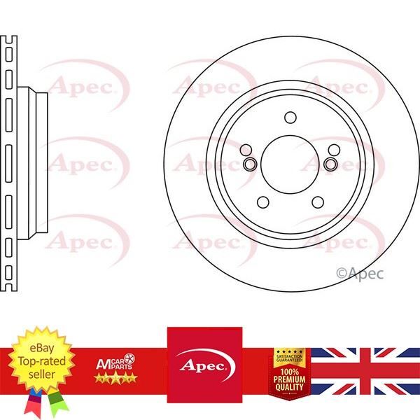 Brand New Brake Disc For BMW 5 98-03 2229379 APEC DSK2739