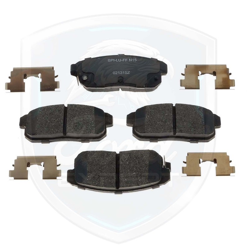 Premium OE Rear Ceramic Brake Pads Kit For 2000-2006 Nissan Infiniti gallery