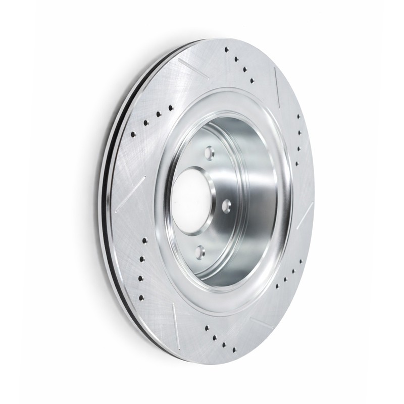 12.99'' 330mm REAR Drilled Brake Rotors for 2007 - 2015 INFINITI Q60 G35 G37 gallery