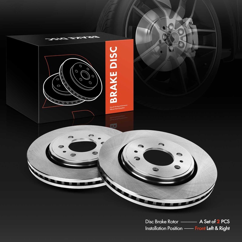 Front Disc Brake Rotors for Ford F-150 10-20 Expedition 07-21 Navigator 17-21 gallery