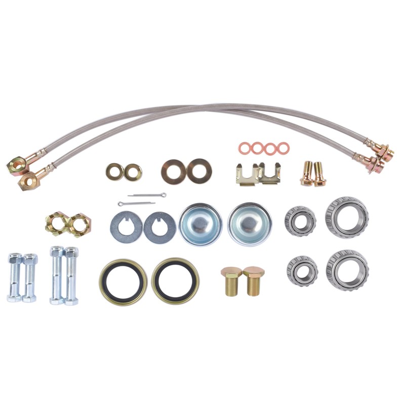 Disc Brake Kit Drilled/Slotted for Chevy Full-size Cars 1955-1957 & 1959-1964 gallery