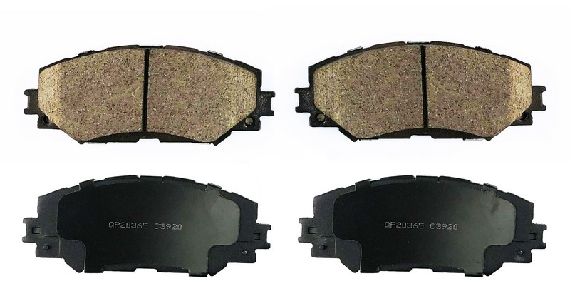 Front Drill Brake Rotors + Ceramic Pads For 2009 2010 2014 - 2017 Toyota Corolla gallery
