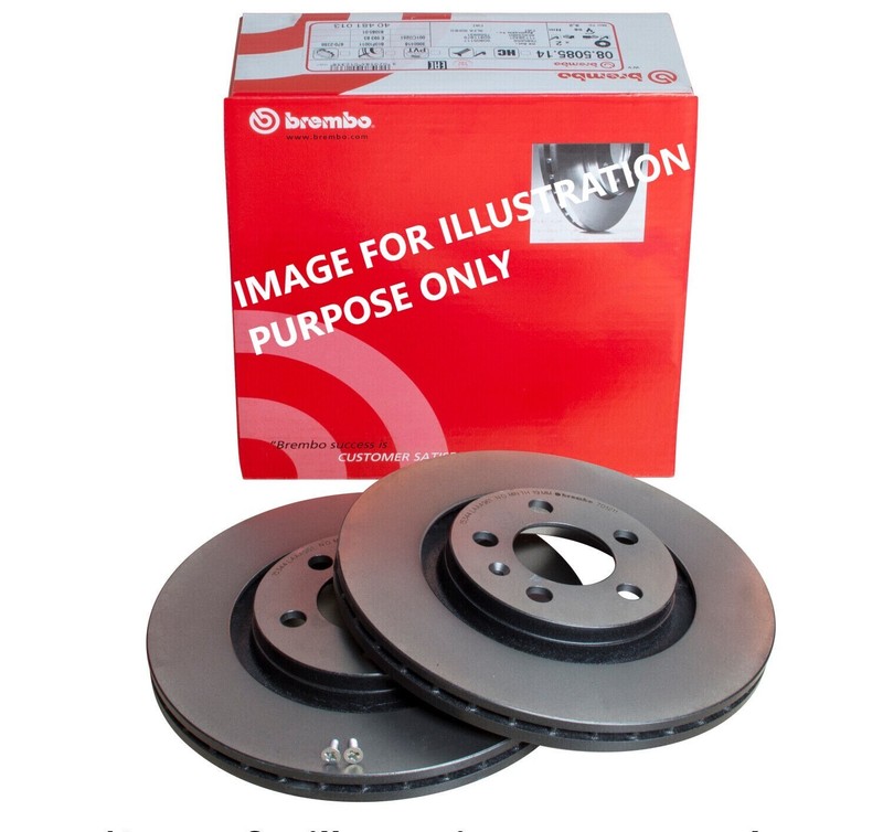 BREMBO FRONT Brake Discs 262 mm INTERNALLY VENTED REAR 239 mm Solid