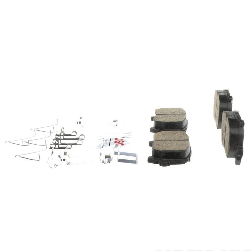 Bosch OEM Rear Ceramic Brake Pads Kit For 2014-2016 Acura MDX Lifetime Warranty gallery