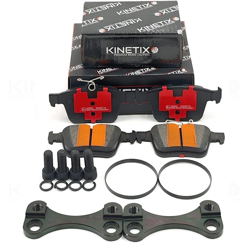 S6 S7 S8 REAR 356X22MM BRAKE DISC UPGRADE KIT FOR VW GOLF R 2.0R MK7 GTi T-ROC R gallery