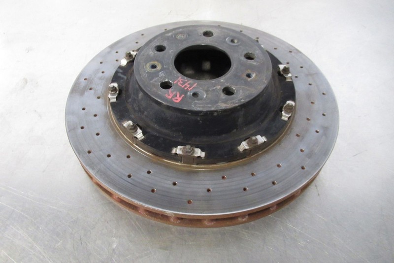 EB1431 2008 08 LAMBORGHINI MURCIELAGO RIGHT RH REAR BRAKE ROTOR DISC