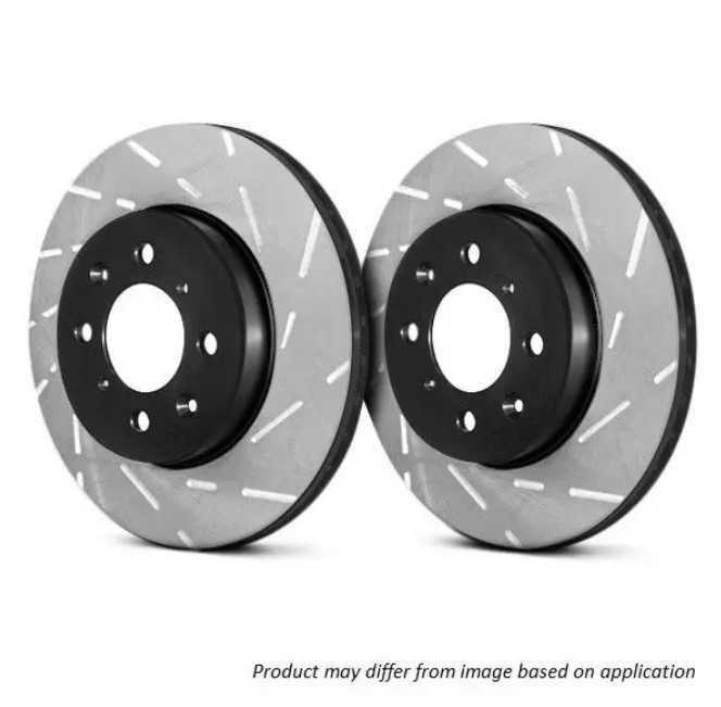 EBC USR1058 USR Sport Slotted Brake Rotors - Rear Set gallery