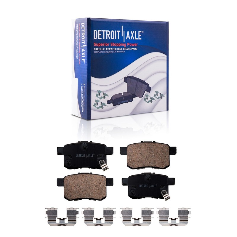 282mm Front Rear Disc Rotors Brake Pads Kit for Honda Accord LX-S LX-P Brake Kit gallery