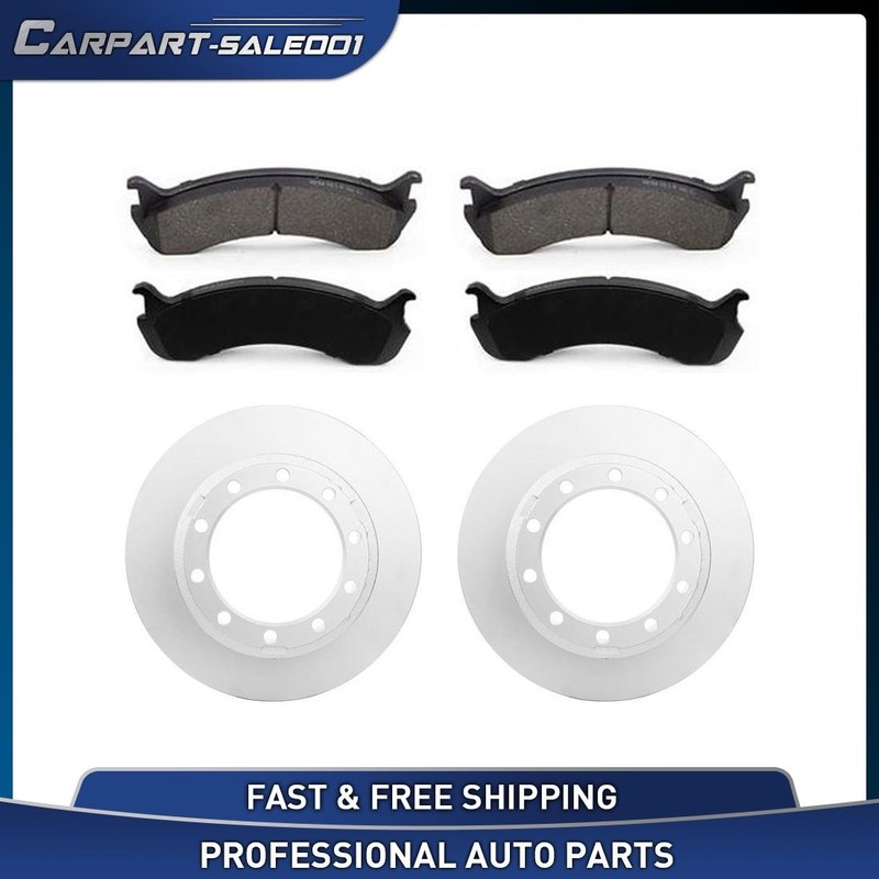 For 2011-2016 Ford F59 OE Rear Disc Brake Rotors Brake Pads Kit