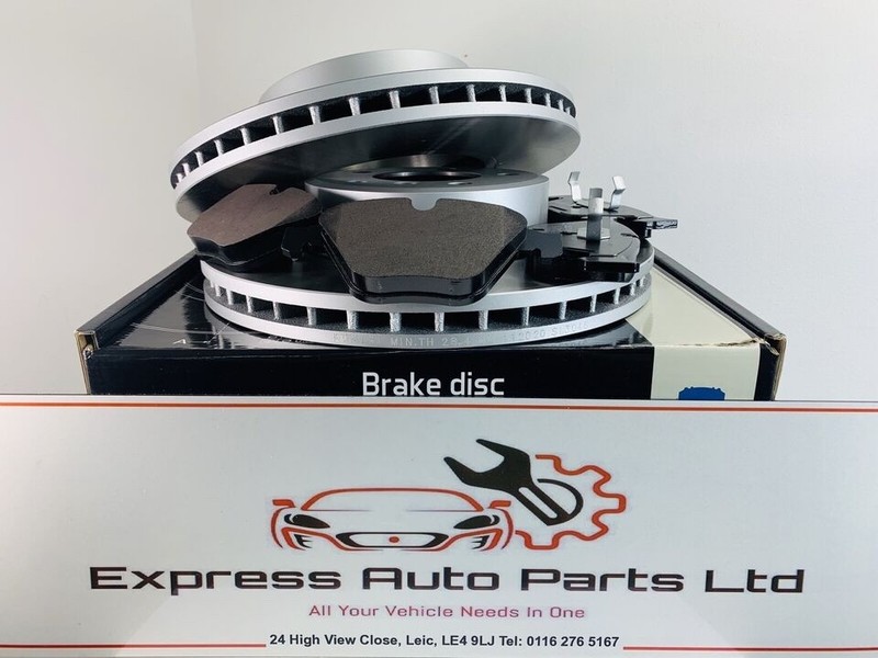 Mercedes CLS Class (218) 11-17 Front Brake DRILLED Disc and Pads *BRAND NEW OEM* gallery
