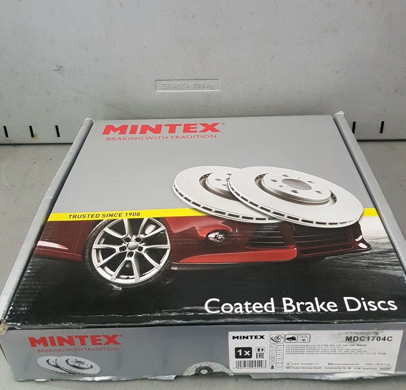 MINTEX MDC1704C SINGLE BRAKE DISC FRONT VW MULTIVAN TOUAREG TRANSPORTER