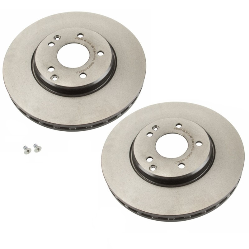 Brembo Pair Set of 2 Front 300mm Disc Brake Rotors For MB W203 A209 C209 R171