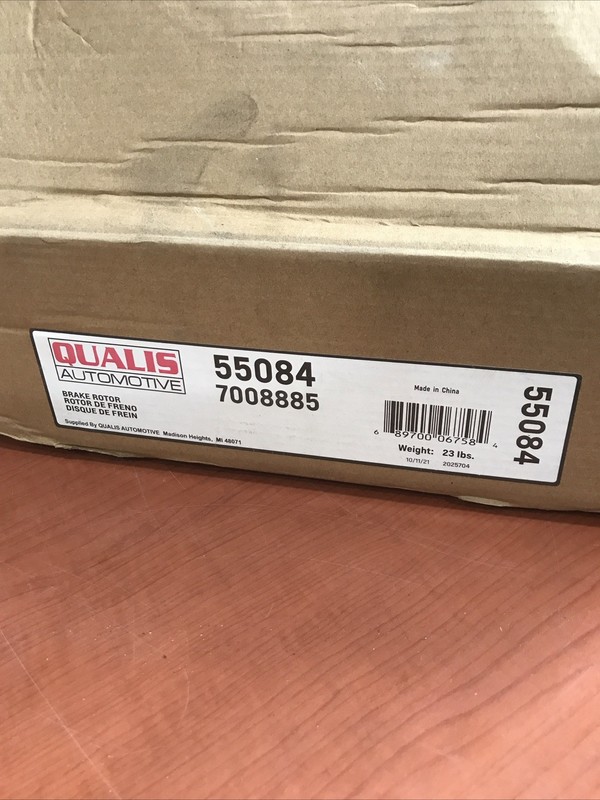 Qualis 55084 Disc Brake Rotor Chrysler 300 99-04 gallery