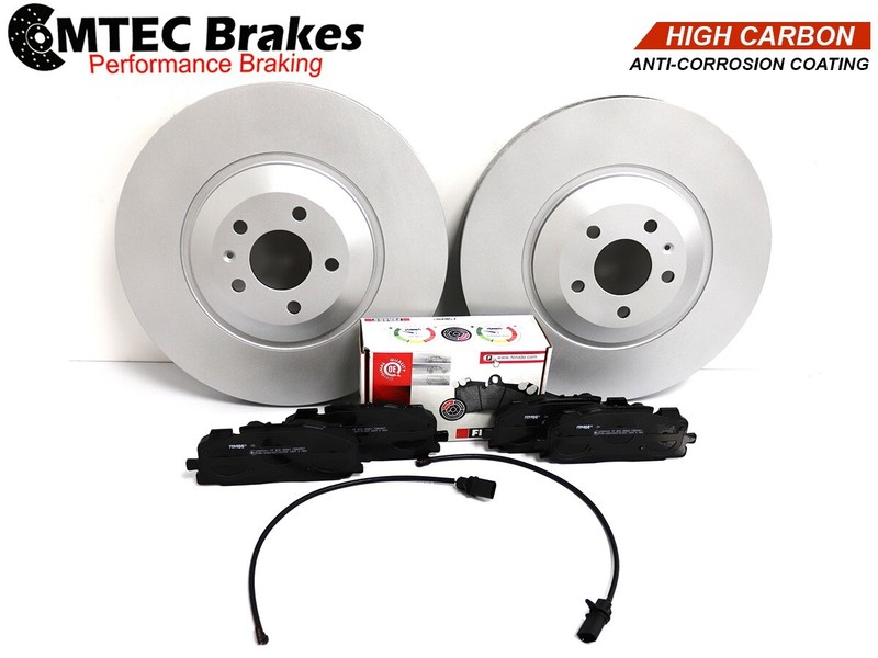 Audi A8 Q7 15- front high carbon coated set brake discs ferodo pads gallery