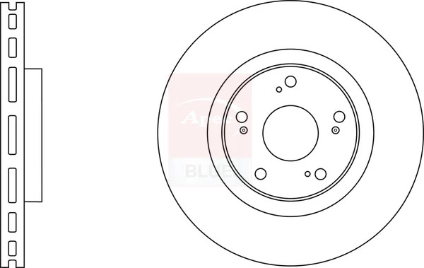 2x Brake Discs Pair Vented fits HONDA CIVIC 1.6 Front 16 to 22 293mm Set Quality