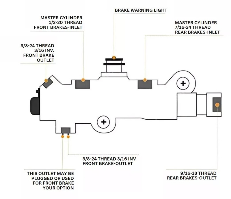 1964-1972 GM A F X Body Disc Brake Conversion Kit w/ 11" Booster Camaro Chevelle gallery