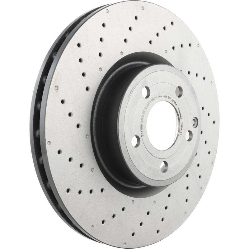 Disc Brake Rotor fits 2013-2018 Mercedes-Benz SL550 SL400 SL450 BREMBO NORTH AM gallery