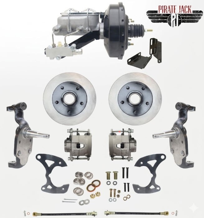 1965-70 Chevy Impala 2″ Drop Power Disc Brake Conversion