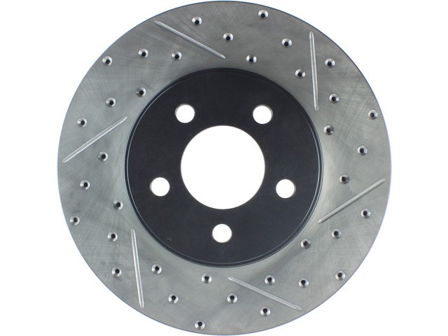 Stop Tech/ Power Slot 127.61072L SportStop ® Drilled And Slotted BRAKE ROTORS