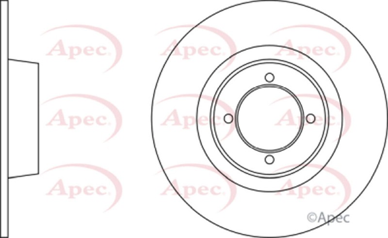 Fits MG MGB 1962-1980 1.8 3.5 Brake Disc Front Howen BTB387 gallery