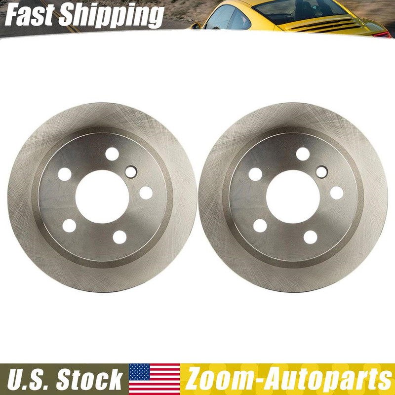 Rear Brake Rotors for 2014 2015 2016 2017 2018 2019 Mini Cooper