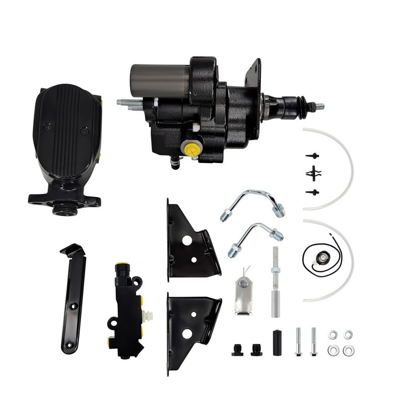 Hydro Boost Power Brake Booster Master Disc Drum Valve Hoses For GM A F X Body gallery