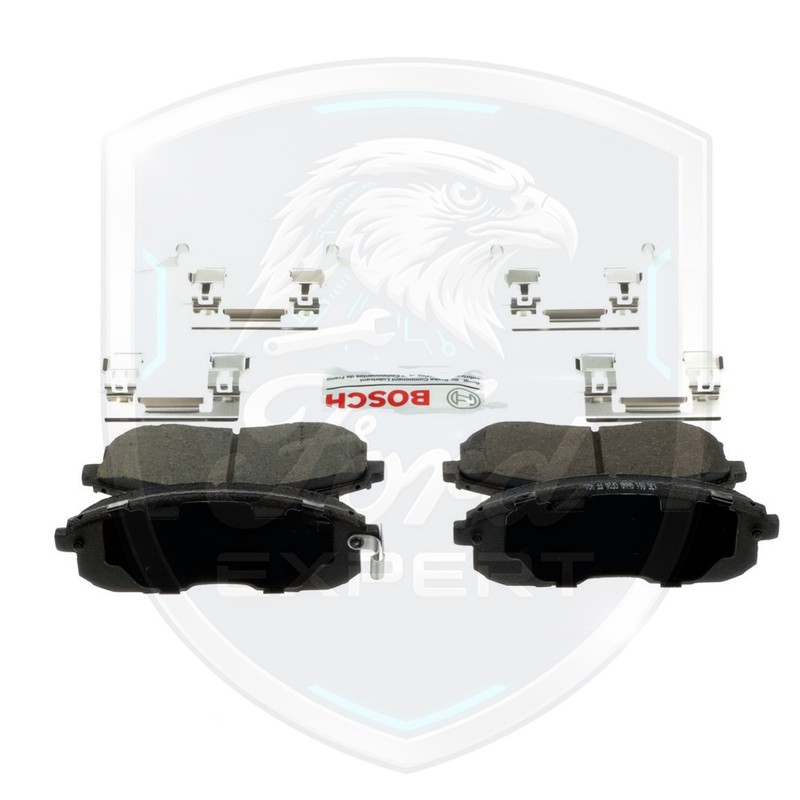 Bosch OEM Front & Rear Ceramic Brake Pads Kit For 2003 Nissan Maxima 9 Yr Warra. gallery