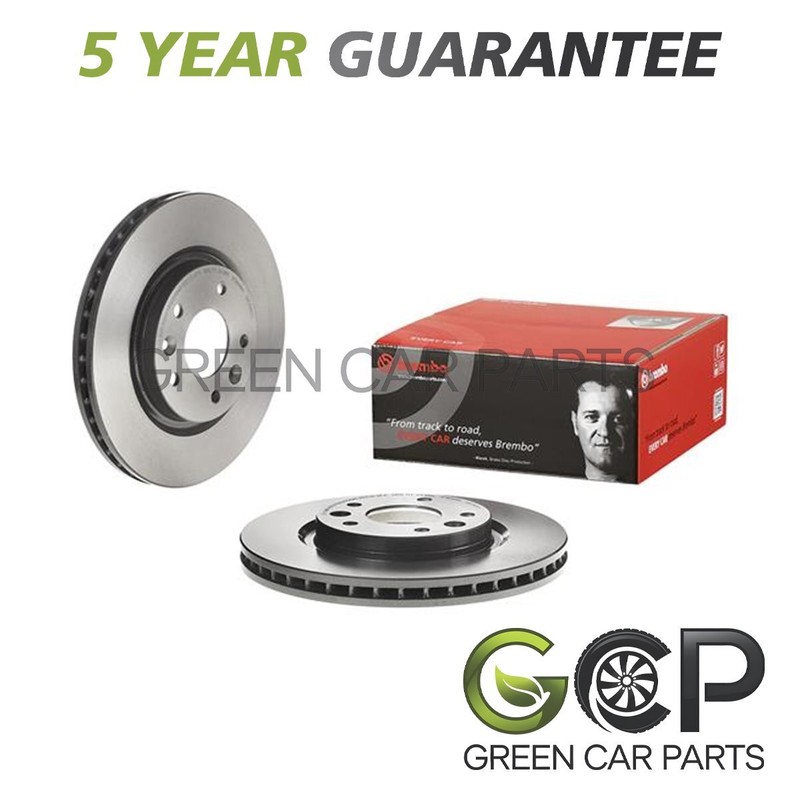 2x Discs Front GCP Fits Nissan Qashqai X-Trail Leaf Renault Kadjar